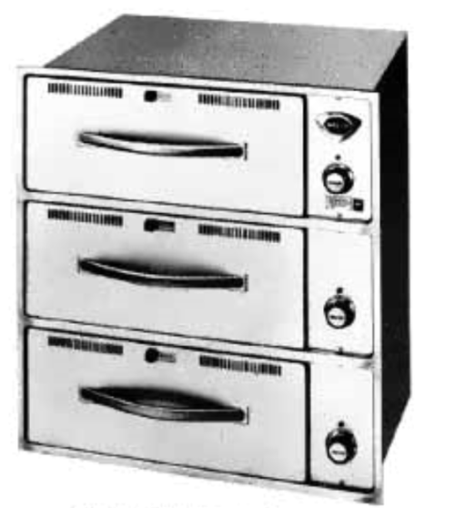 Wells - 3 Drawer Freestanding Drawer Warmer 208/240V - RW-3HD