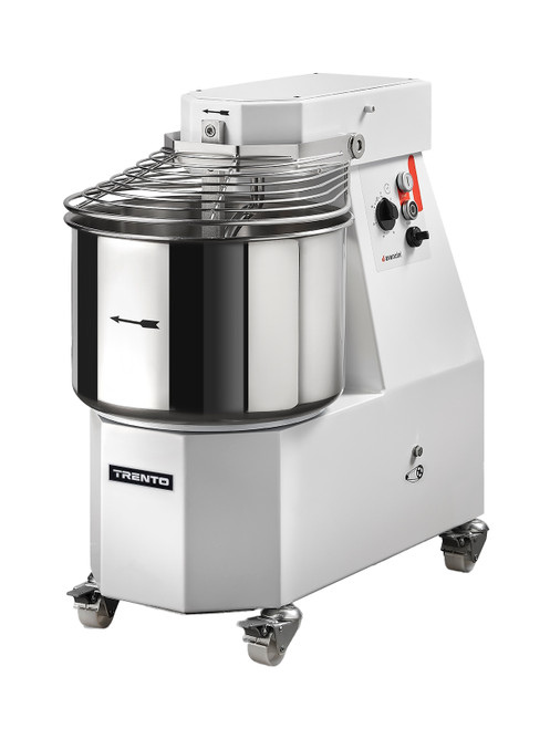 Omcan - 34 Qt Avancini Heavy-Duty Spiral Dough Mixer - 49180
