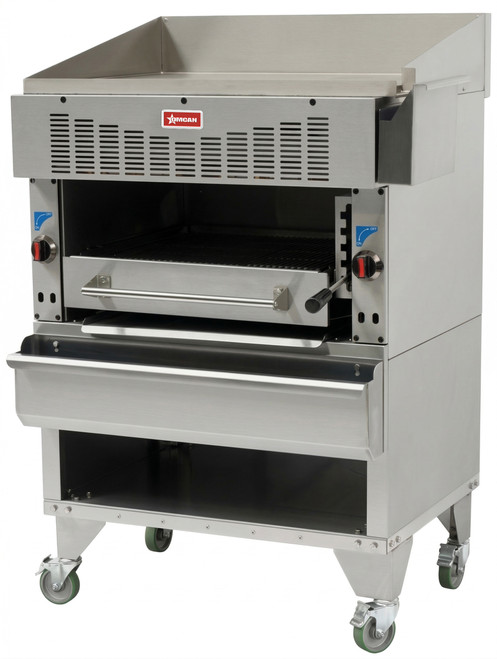 Omcan - Natural Gas Overfired Broiler - 48329