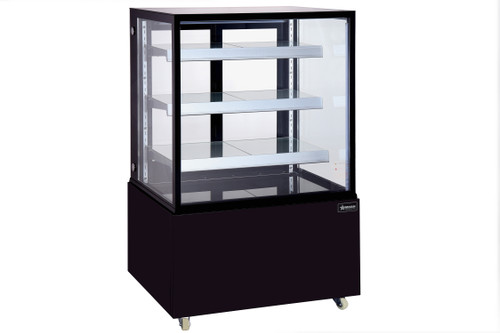 Omcan - 36" Black Refrigerated Display Case - 48472