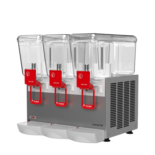 Ugolini - Arctic Deluxe 3 x 12L Triple Bowl Juice Dispenser - 49027