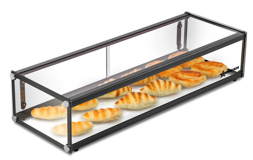 Omcan - 36" Countertop Display Case w/ Square Front Glass - 49196