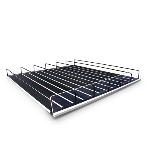 Omcan - 15" x 20.5" Adjustable Gravity Feed Roller Shelf for #50126 & 50127 Refrigerators - 81251
