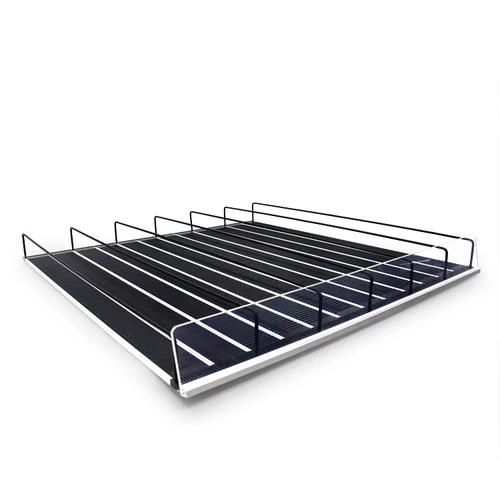 Omcan - 23.6" x 20.9" Adjustable Gravity Feed Roller Shelf for #50125 Refrigerator - 81254