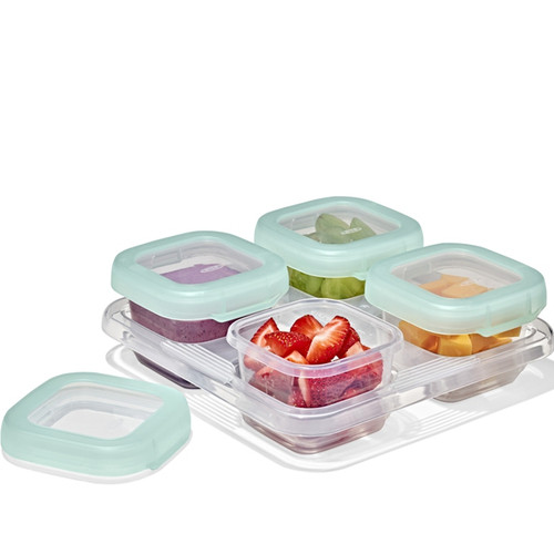 OXO  TOT - 4oz Baby Food Containers (Set of 4)