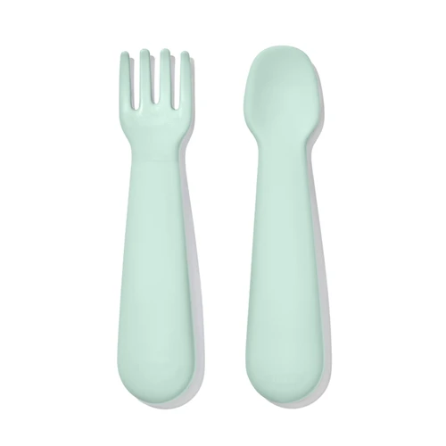 OXO  TOT - Plastic Mini Fork & Spoon Set