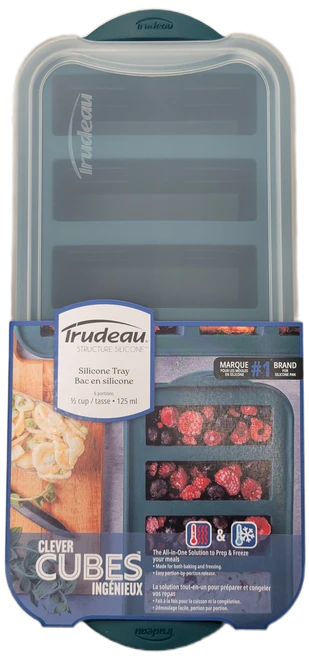 Trudeau - 1/2 Cup - 6 Cavity Silicone Freezer Tray