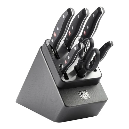 Zwilling - Twin Signature Black 7 Pc Knife Block Set - 1036186
