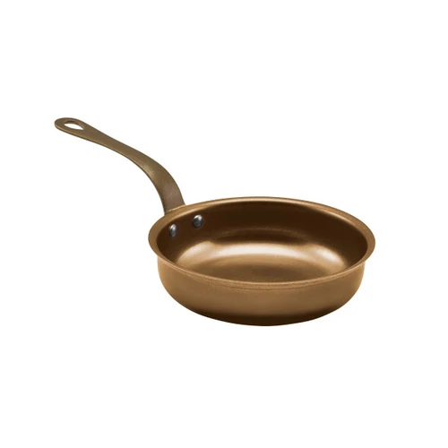 Genware - 15oz Vintage Gold Mini Frying Pan (6 Per Case) - GWSMF13GDV