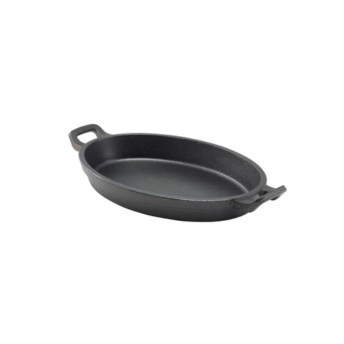 Genware - 27oz Cast Oval Eared Dish (6 Per Case) - GWC247