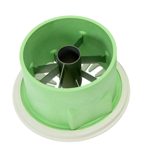 Sunkist - Pro & Commercial Series 8 Wedge Apple Corer Blade Cup w/ Cover - S-37B