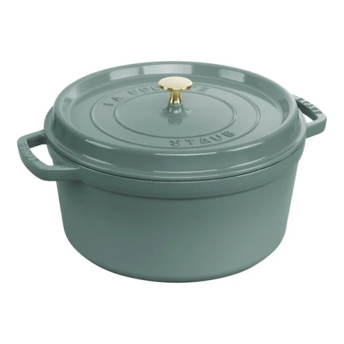 Staub - Eucalyptus 6.75L Cast Iron Cocotte