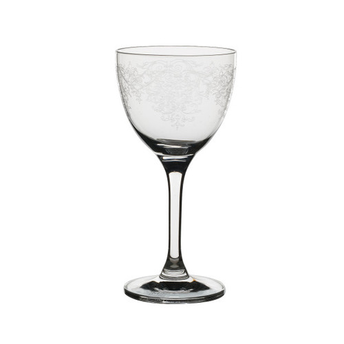 Steelite - 5.5oz MCC Vintage Lace Nick & Nora Crystalline Glass (24 Per Case) - 4854RB351