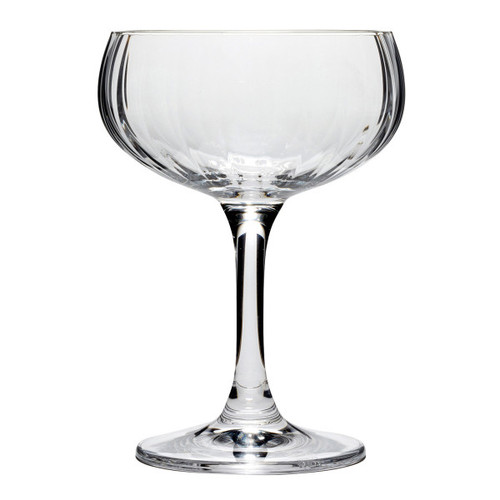 Steelite - 8oz MCC Optic Paris Coupe Champagne Crystalline Glass (24 Per Case) - 4854RD352