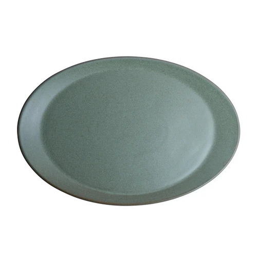 Steelite - 11" x 5.5" Maham Studio Carnaby Teal Oval Platter (24 Per Case) - 6218RT023