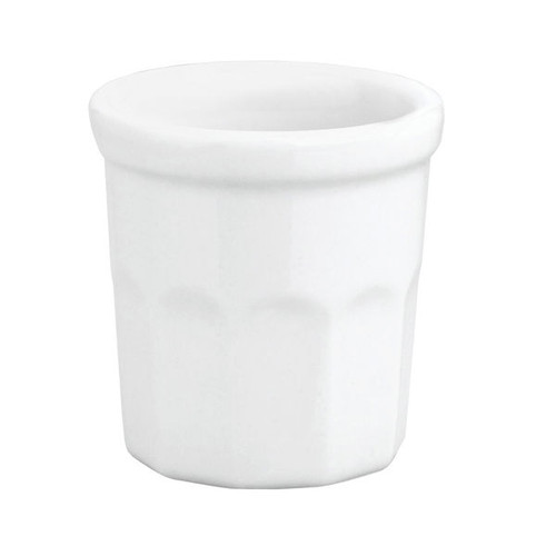 Steelite - 4oz Pillivuyt Mini Porcelain Jam Pot (12 Per Case) - 6633V571