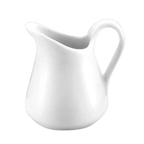 Steelite - 2oz Pillivuyt Mini Porcelain Milk Jug (12 Per Case) - 6633V578