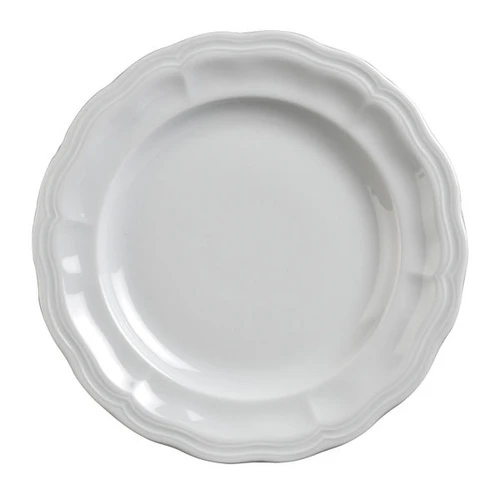 Steelite - 9" Pillivuyt Queen Ann Porcelain Plate (6 Per Case) - 6640V922