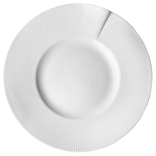 Steelite - 9.8" Pillivuyt Canopee Porcelain Large Rim Plate (3 Per Case) - 6677V182