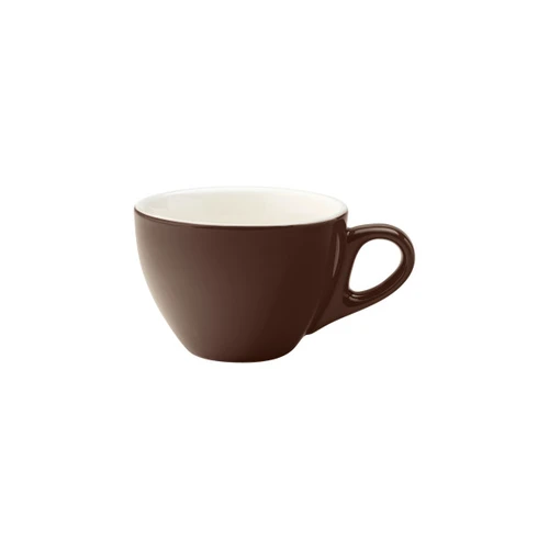 Steelite - 12.25oz Brown Utopia Barista Porcelain Mighty Cup (36 Per Case) - UCT8126