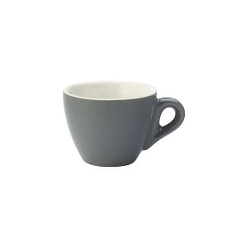 Steelite - 2.75oz Grey Utopia Barista Porcelain Espresso Cup (36 Per Case) - UCT8107