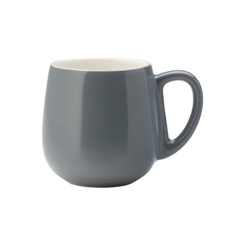 Steelite - 15oz Grey Utopia Barista Porcelain Mug (36 Per Case) - UCT9022