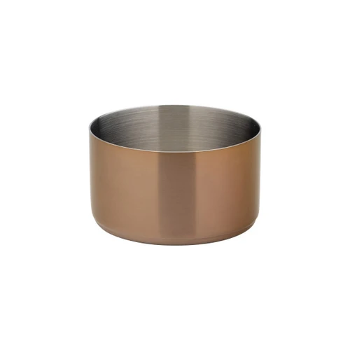 Steelite - 7oz Utopia Brushed Copper Stainless Steel Ramekin (6 Per Case) - UF92106