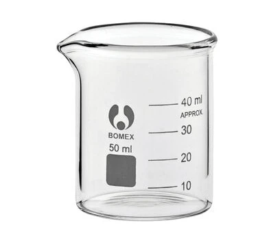 Steelite - 2oz Utopia Alchemist Borosilicate Glass Beaker (12 Per Case) - UR90104