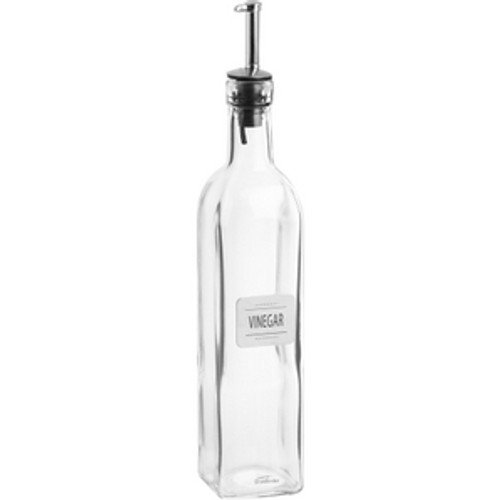 Trudeau - Vinegar Bottle With Metal Plate