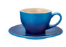 Le Creuset - Blueberry Cappuccino Cups and Saucers - Set of 2