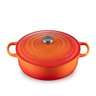 Le Creuset - 6.2 L (6.75 QT) Flame Shallow Round French Oven