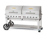 Crown Verity - 72" Natural Gas BBQ With Roll Dome - MCB72RDPNG