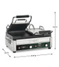 Waring - Double Italian-Style Panini Grill - WFG300T