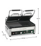 Waring - Double Italian-Style Panini/Flat Grill  - WDG300T