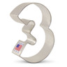 Ann Clark Cookie Cutters - Number 3 - 8183A