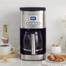 Cuisinart - 14 Cup Programmable Coffeemaker w/ Glass Carafe - DCC3200C