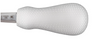 Mercer Culinary - 3" Stainless Steel Boston Style Oyster Knife with White Textured Poly Handle