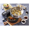 Staub - Black 5.2L Round Cocotte With Steamer