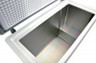 Omcan - 40" Chest Freezer With Solid Flat Top - 45295