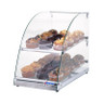 Omcan - 14" Countertop Food Display Case With Curve Front Glass And 70 L Capacity - 44374