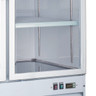 Omcan - 53" 2 Door Swinging Glass Freezer - 50075