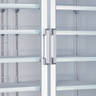 Omcan - 53" 2 Door Swinging Glass Freezer - 50075