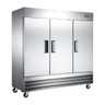 Omcan - 81" Reach In Freezer With 3 Doors - 50027