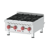 Omcan - Countertop Stainless Steel Gas Hot Plate With 4 Burners - 43734