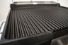 Omcan - 10" X 11" Single Panini Grill With Grooved Top And Bottom Grill Surface With Timer - 42910