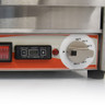 Omcan - 10" X 11" Single Panini Grill With Smooth Top And Bottom Grill Surface With Timer - 42909