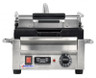 Omcan - 10" X 11" Single Panini Grill With Smooth Top And Bottom Grill Surface With Timer - 42909