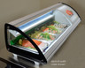 Omcan - 58" Sushi Showcase w/ Curved Glass & 83 L Capacity - 43225