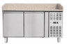 Omcan - 59" Granite Top Refrigerated Pizza Prep Table - 39592