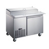 Omcan - 50" Refrigerated Pizza Prep Table With 1 Door - 50042